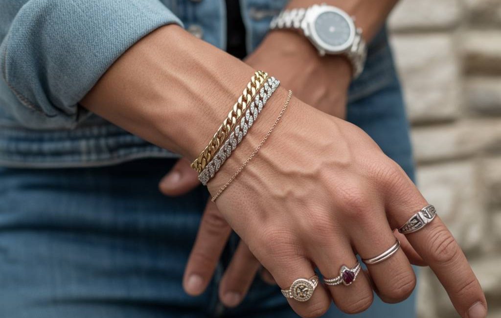 Comment bien choisir et porter les bijoux pour hommes en 2025 : bracelets, bagues et colliers pour un style maîtrisé